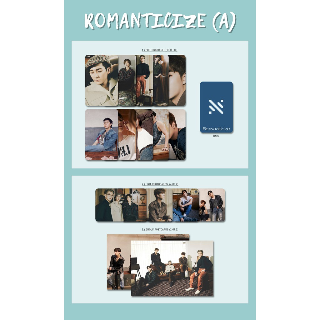 NU'EST 'ROMANTICIZE' Fanmade Photocard Set | Shopee Philippines