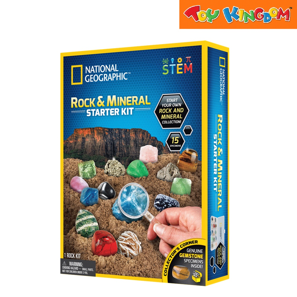 National Geographic Rock + Mineral Starter Kit | Shopee Philippines