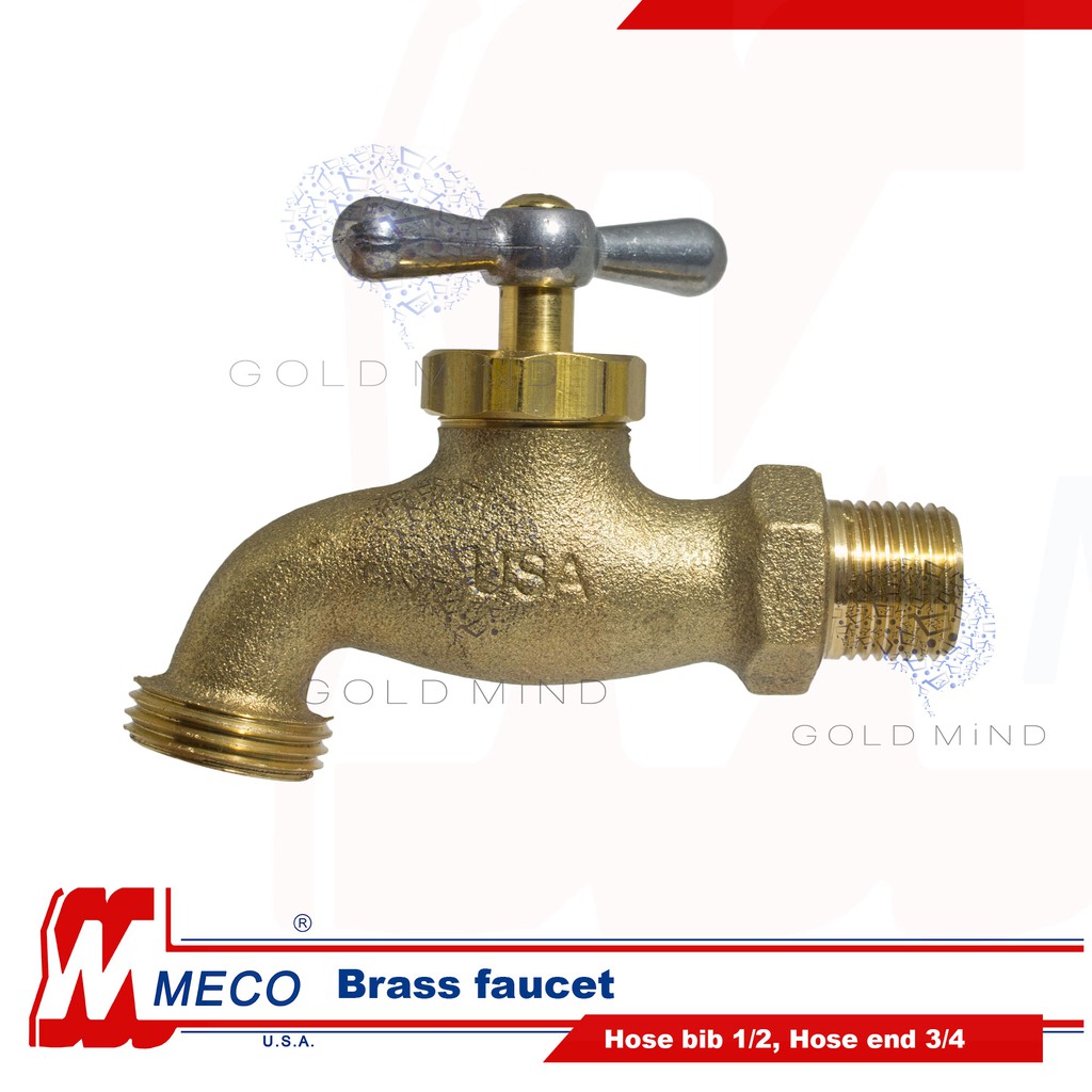 Meco Heavy Duty Brass Faucet Yellow Elephant Everyday Low Price