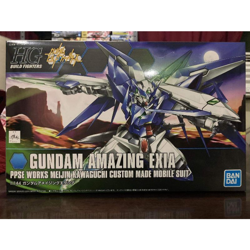 Gundam Model Kit: HGBF Gundam Amazing Exia | Shopee Philippines
