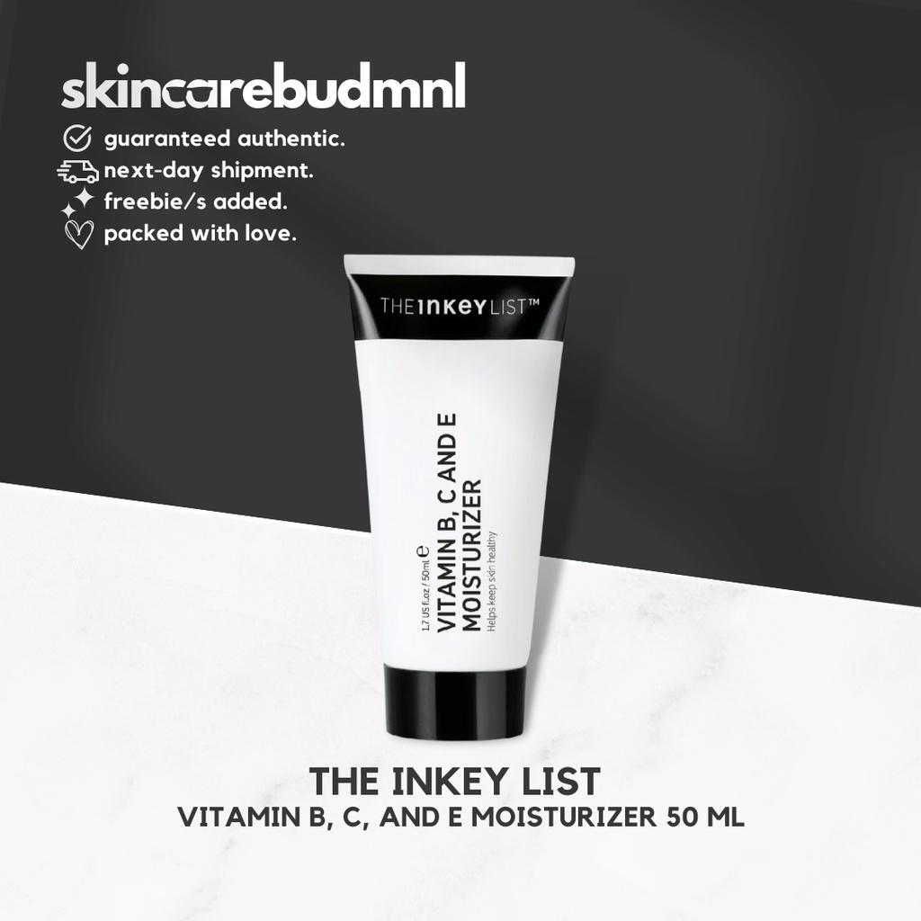 The Inkey List Vitamin B, C, And E Moisturizer 50 Ml By Skincarebudmnl ...