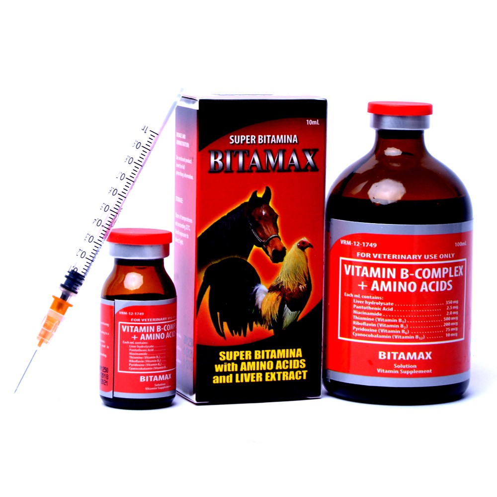 Excellence Bitamax 100mL Vitamin + Amino Acids for Gamefowl