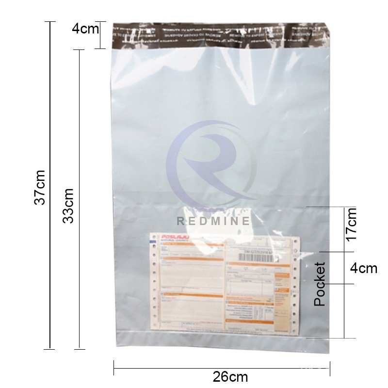 A4Size Courier Bag with Pocket 100PCS/Pack White toGt Shopee Philippines