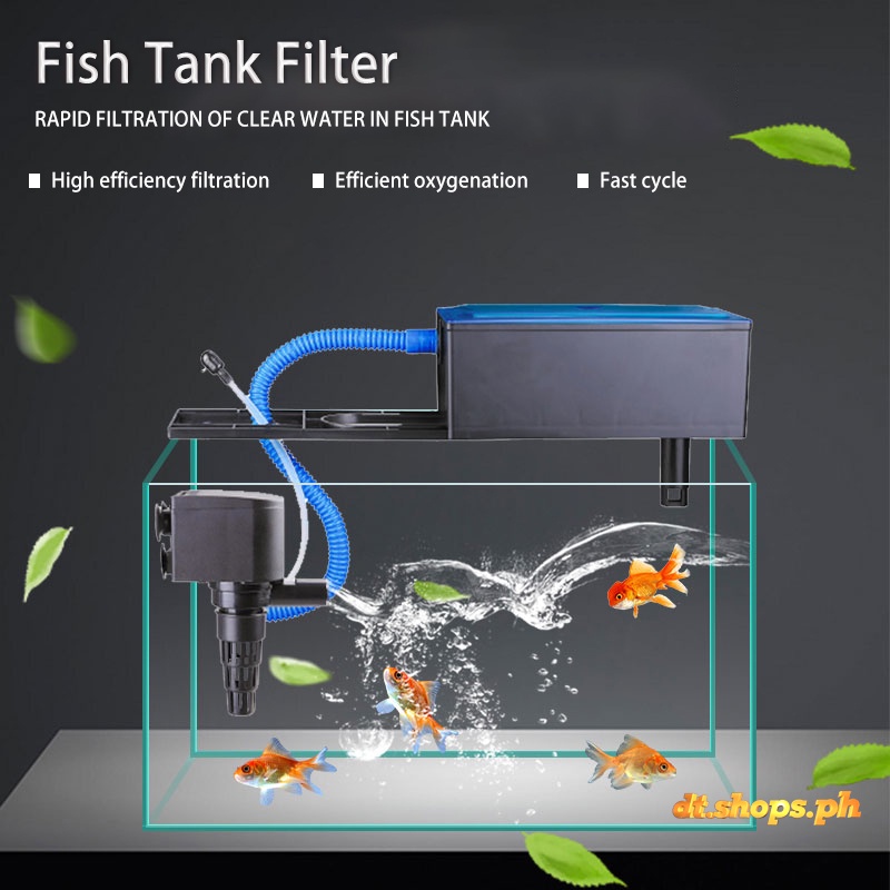 SOBO Top Filter for Aquarium 3 in 1 Power Head Pump Air Oxygen Aerator ...