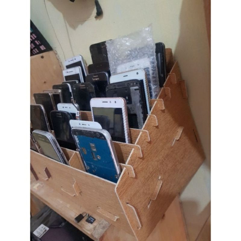 KAYU HP Service Rack 24 Slots WOODEN BOX RACK HP SPAREPART - MULTI ...