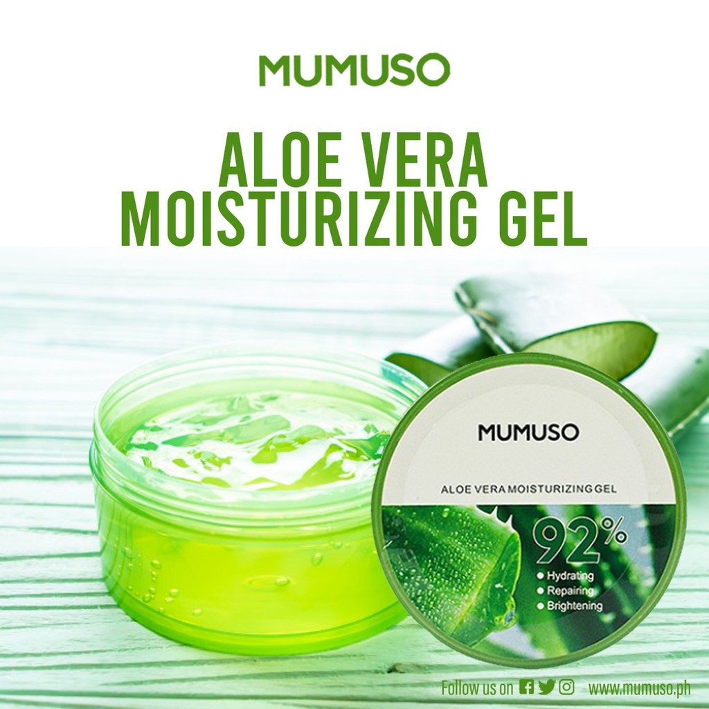 MUMUSO Aloe Vera Moisturizing Gel | Shopee Philippines