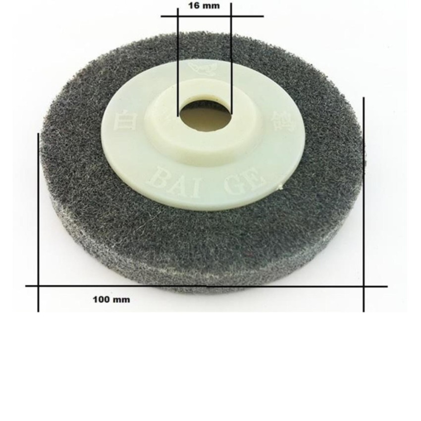 NonWoven Grinding Disc 4'' Grey Shopee Philippines