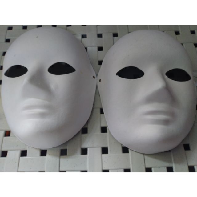 Blank White Mask (for DIY mask)