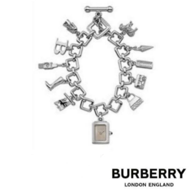 Burberry charm 2024 bracelet watch