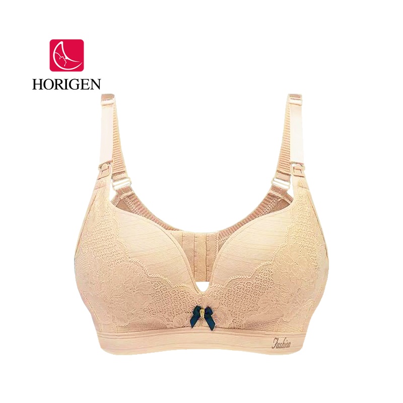 【ins】Horigen Multiple Four Hookandeye Breastfeeding nursing bra
