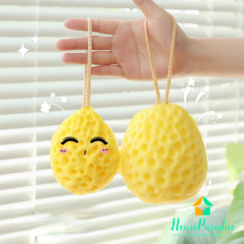 Japanese Honeycomb Bath Ball Super Soft Sponge Foaming Bath Dual ...