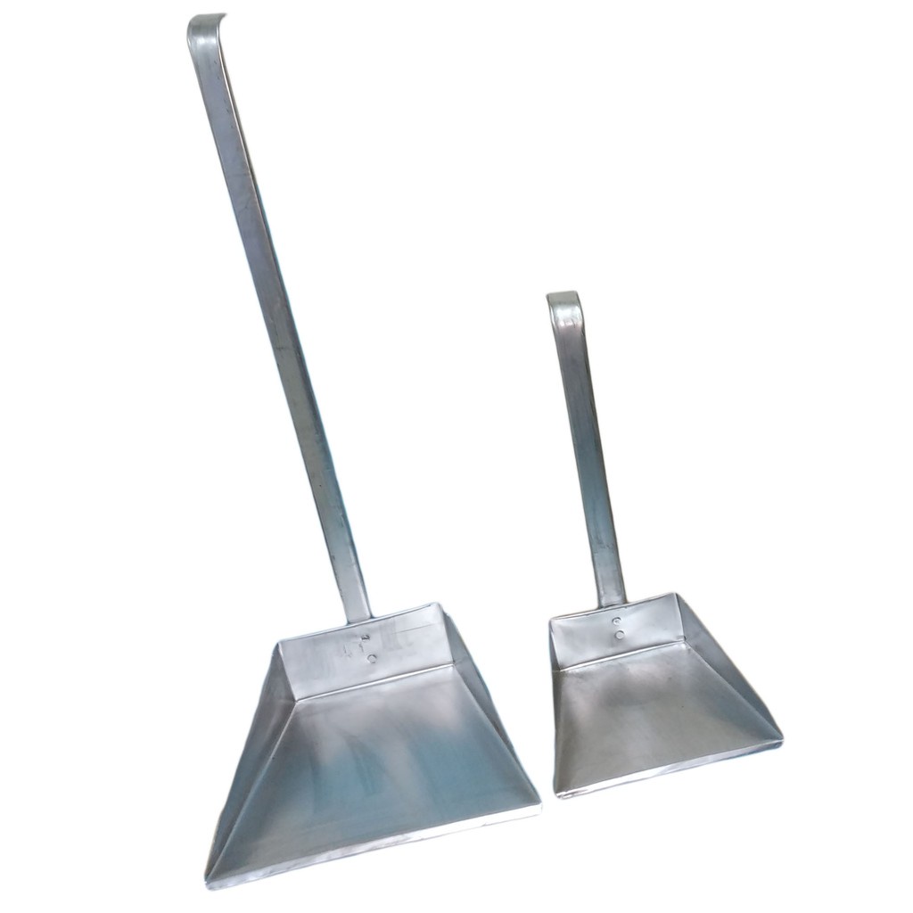MOP GI GALVANIZED DURABLE DUST PAN BIG 10" W x 23" height Shopee