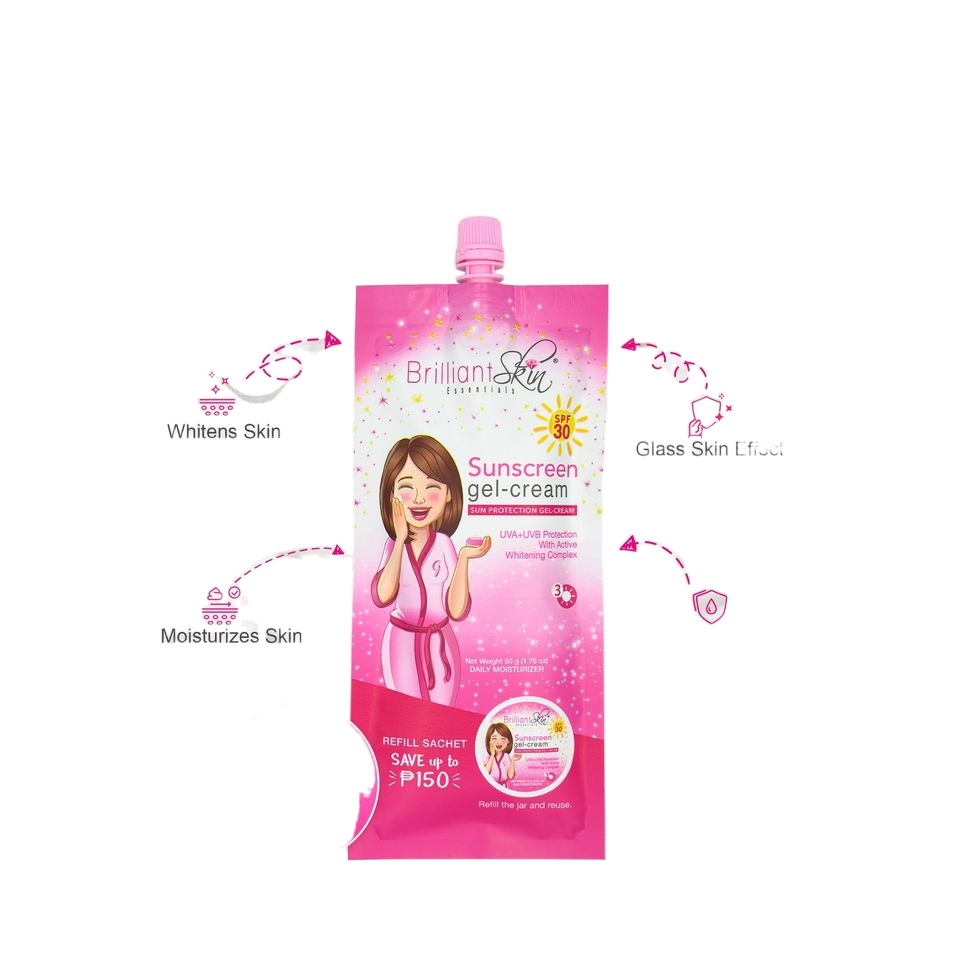 Philippine spot Brilliant Skin Face and Body Sunscreen Sunblock Sun