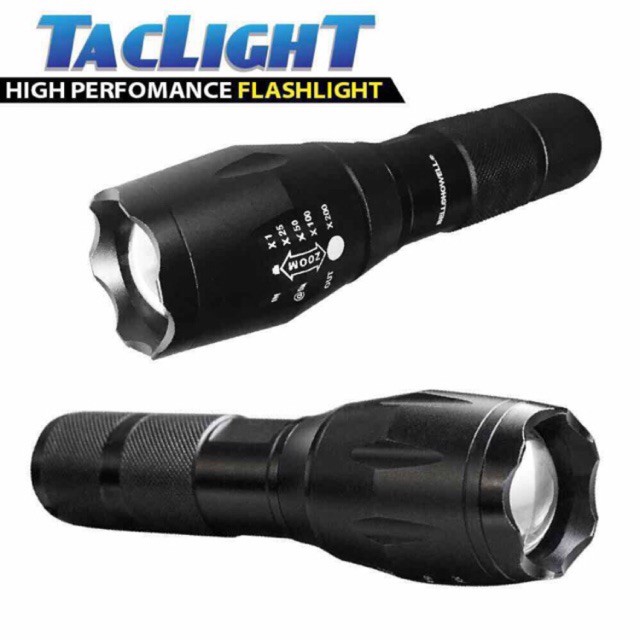 UN Taclight High-Powered Flashlight 40X Brighter | Shopee Philippines