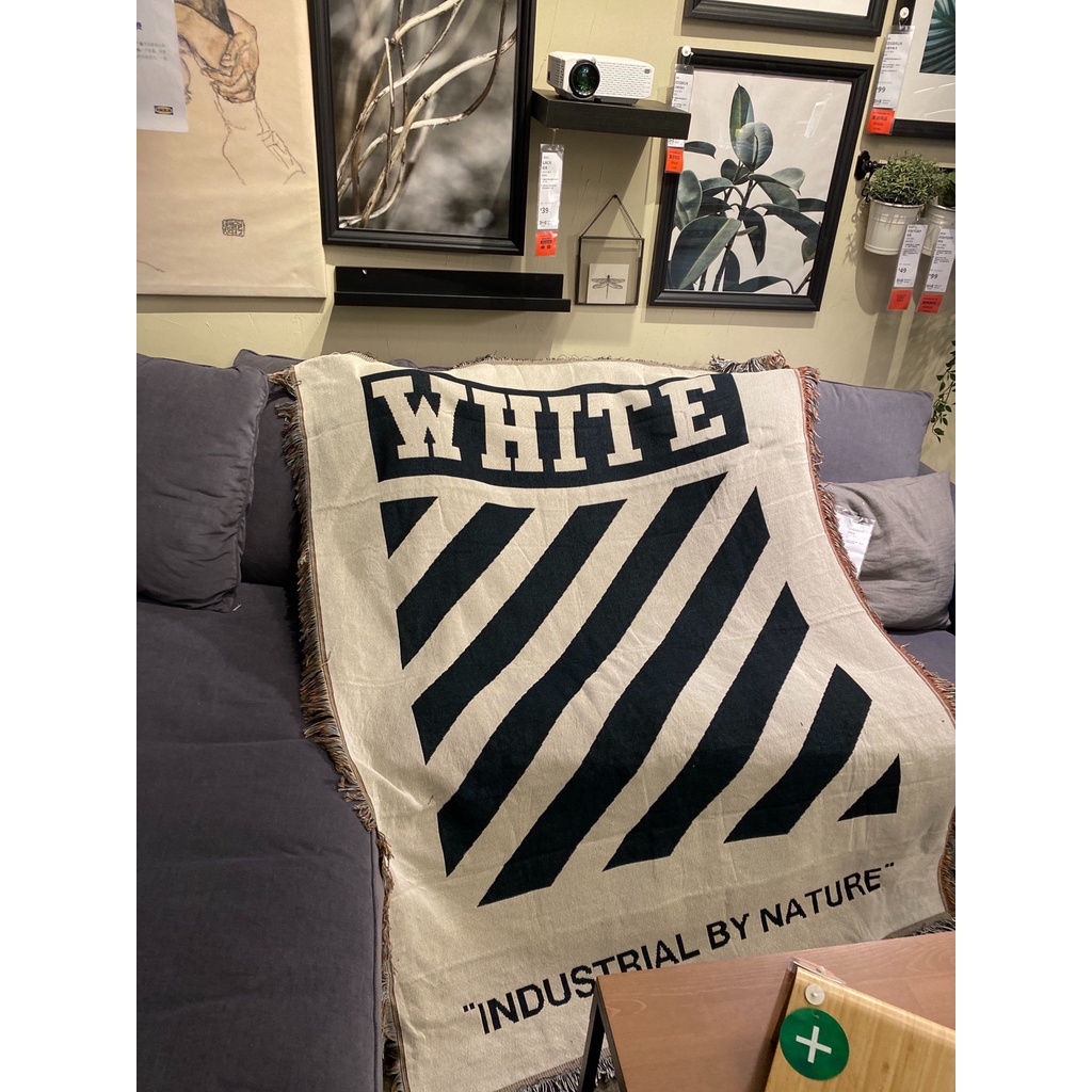 Off white Blanket Tapestry Casual Blanket Trendy Blanket Fashion