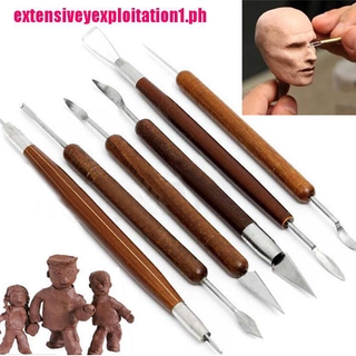 24pcs Polymer Silicone Rubber Clay Sculpting Tools - Wooden Clay Scraper -  Silicone Rubber Paintbrush And Modeling Ball Dotting Tool For Pottery  Sculpture Craft And DIY Handicraft Nail Art
