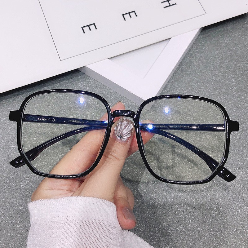 Roselife Square Frame Light Weight Eyeglasses Women Men Clear Lens big ...