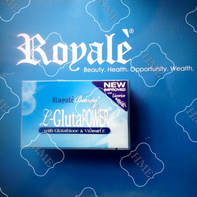 Rbh Royale L Gluta Power With Vitamin E Soap 130g Shopee Philippines 0985