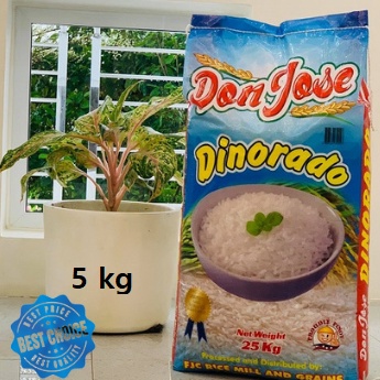 Don Jose Dinorado Rice Whole Grain-Premium Quality 5 kg | Shopee ...