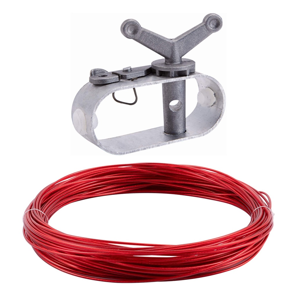 Pro Swimming Pool Cover Cable Winch Kit 100ft for Above Ground Swimming
