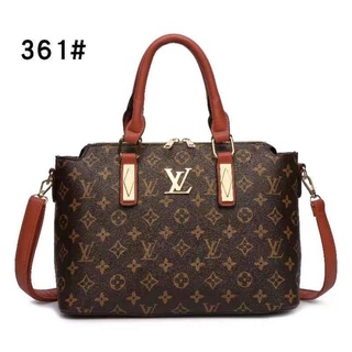 ONLY7 LV NEW DOUBLE ZIPPER SHOULDER AND SLING BAG TOP GRADE