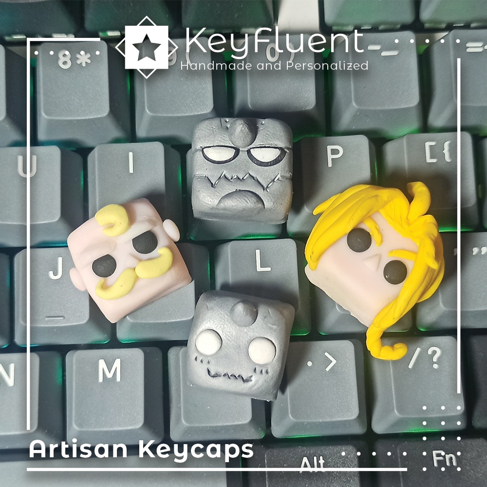Full Metal Alchemist Artisan Keycap | Shopee Philippines