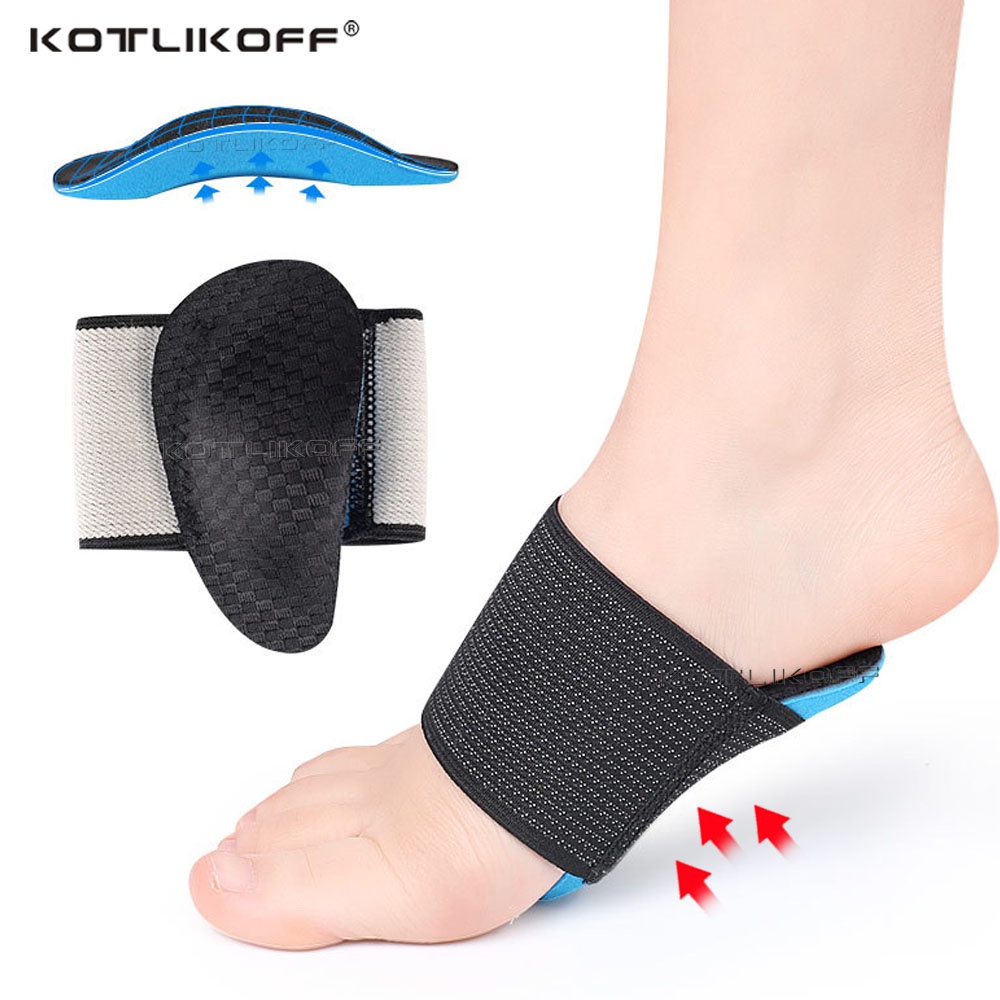 1Pair Professional Arch Orthotic Support Insole Foot Plate Flatfoot X/O ...
