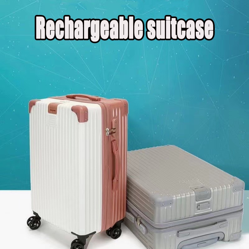 20 inch rechargeable suitcase male and female students Korean version ...