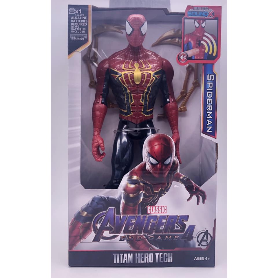 Titan hero deals iron spider