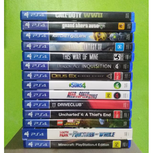 Ps4 games deals for sale