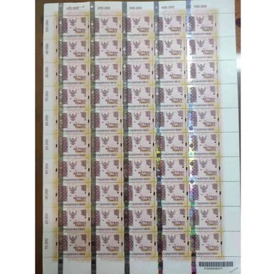 Materai 10,000 Contents 50 Pieces | Shopee Philippines