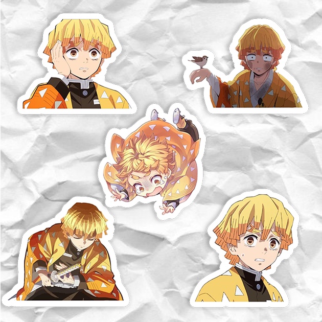 Zenitsu Sticker - Kimetsu No Yaiba | Shopee Philippines