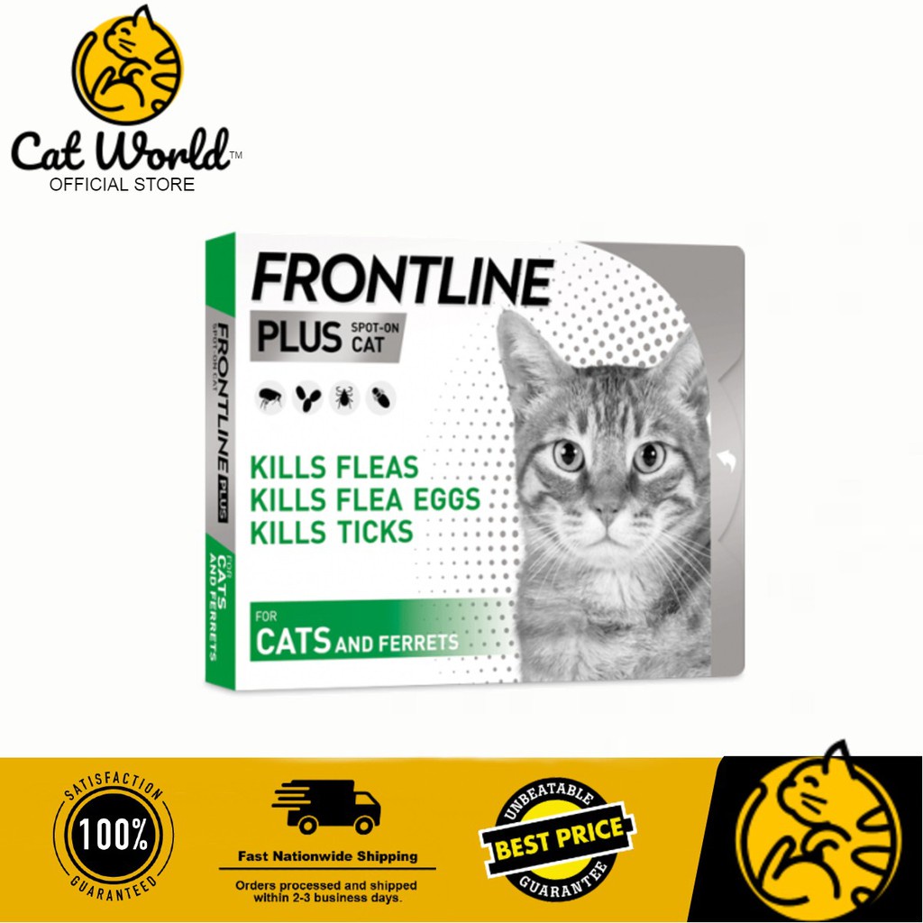 Anti Fleas & Ticks Frontline Tick And Flea Spot On For Cats 8 Weeks And 