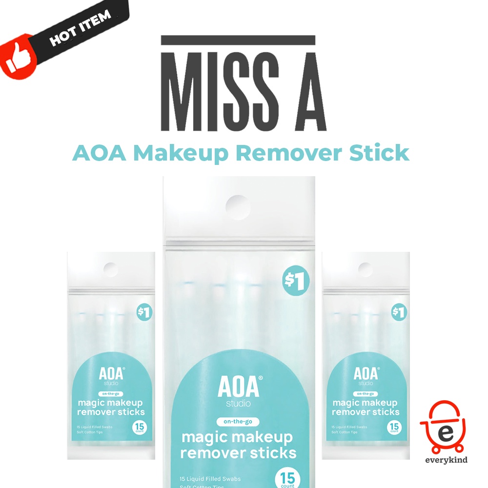 AOA Magic Eye Makeup Remover Cotton Swab Sticks Gently Clean Makeup