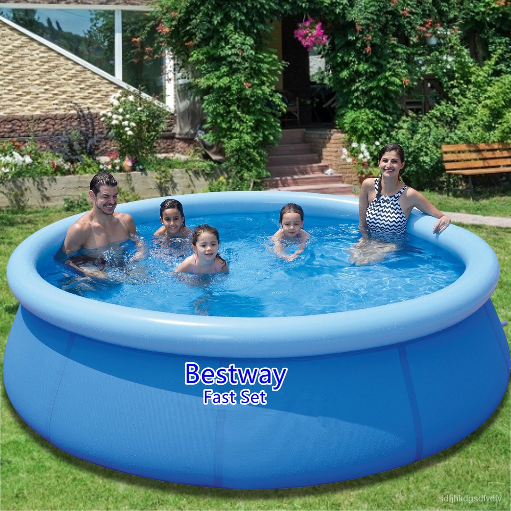 Inflatable best sale pool 12ft