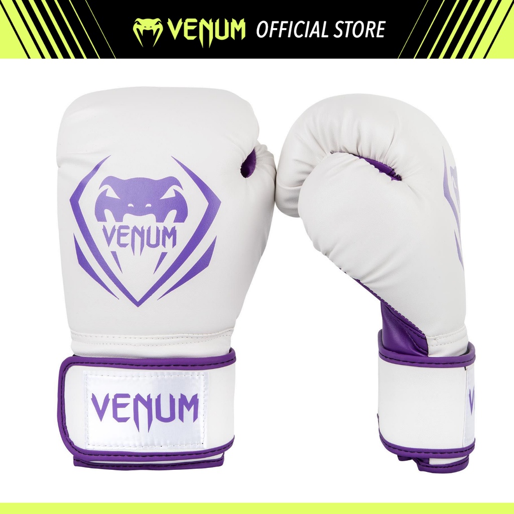 VENUM Contender Boxing Gloves White Purple Shopee Philippines