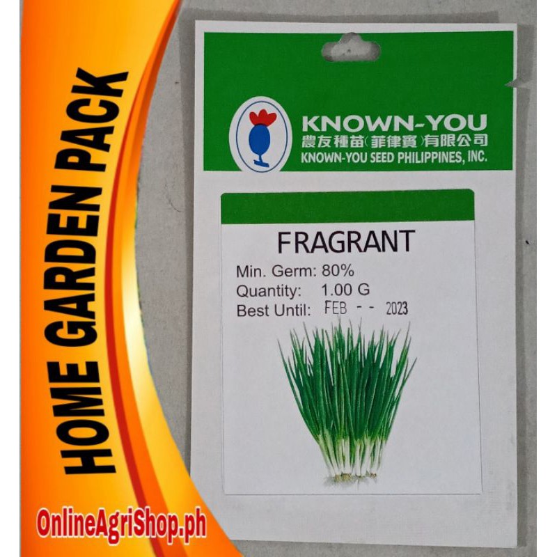 FRAGRANT BUNCHING ONION (1g PACK) BY KNOWN-YOU SEED PHILIPPINES, INC ...