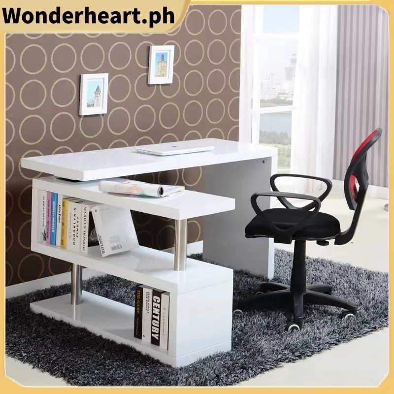 COD Rotating Computer Table Corner Desk Desktop Writing Corner PC Table