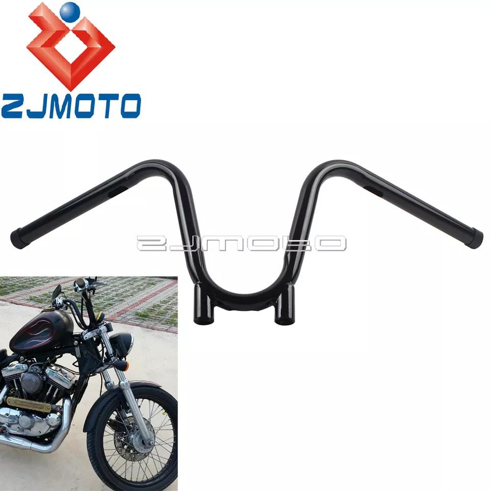 Universal Motorcycle 1" Handlebar Pullback Bar For Harley Sportster