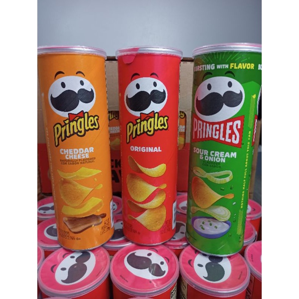 Pringles (Original flavor) Potato Crisp 5.2oz(149g) | Shopee Philippines