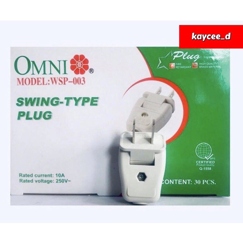 Omni Swing-Type Plug- WSP-003 | Shopee Philippines