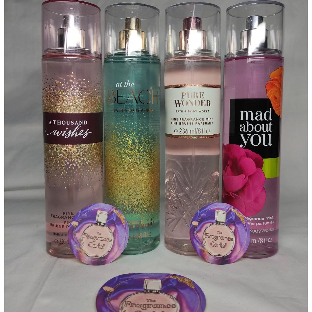 Bath & Body Works - The Fragrance Cartel | Shopee Philippines