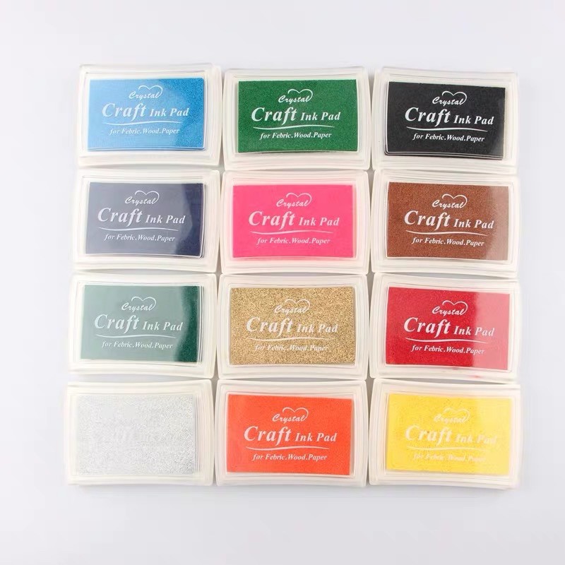 oil based single color stamp pad ink pad | Shopee Philippines