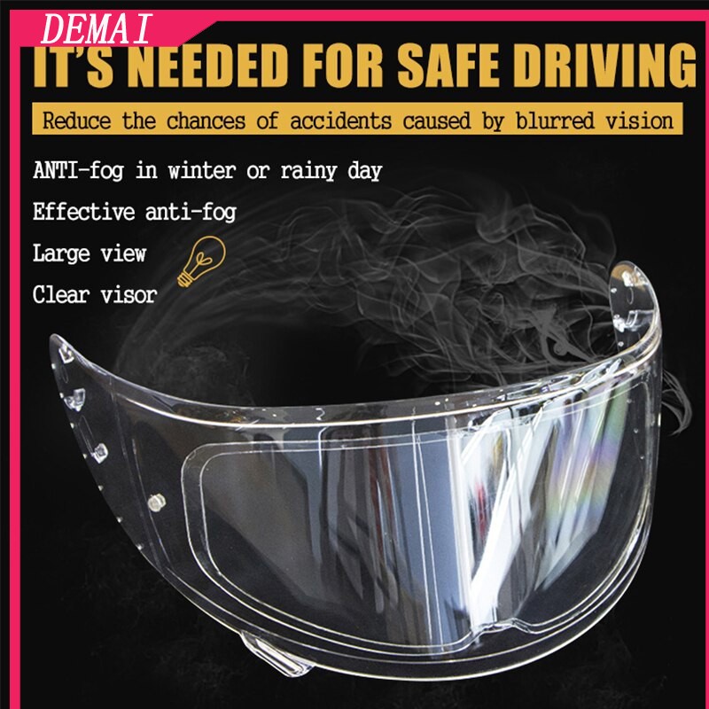 Helmet Anti Rain Film Rainproof Membrane Antifog Film Helmet for Safe Driving Motorcycle Rain
