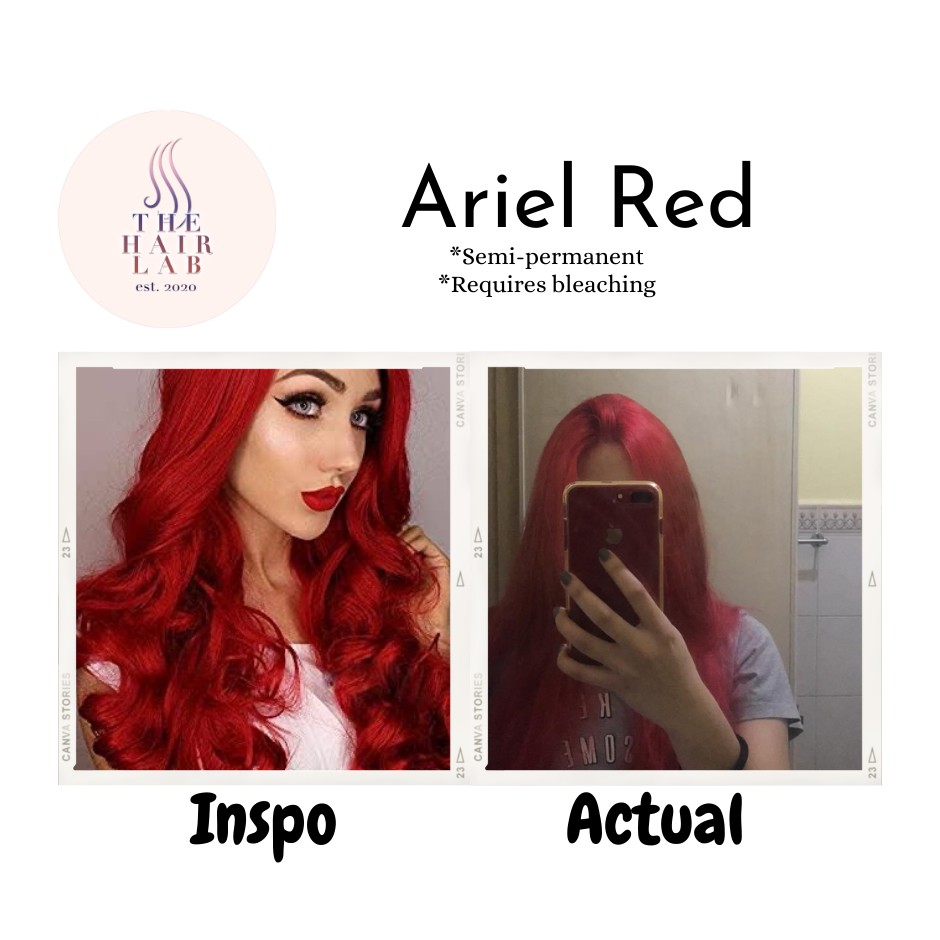 Ariel Red - The Hair Lab Ph | Shopee Philippines