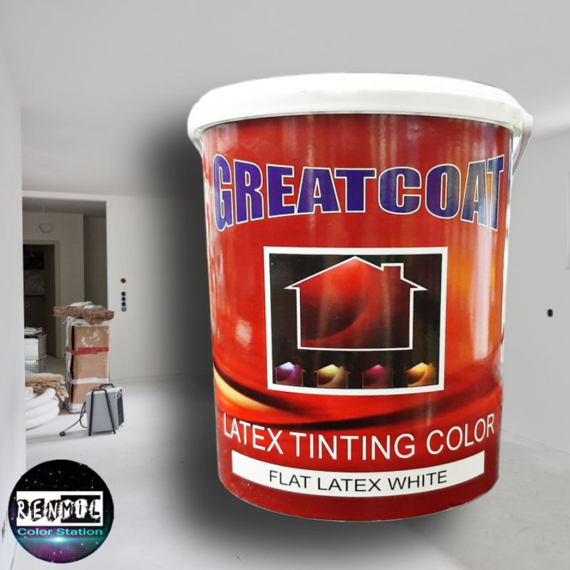 GREATCOAT Flat Latex White (4liters) Shopee Philippines