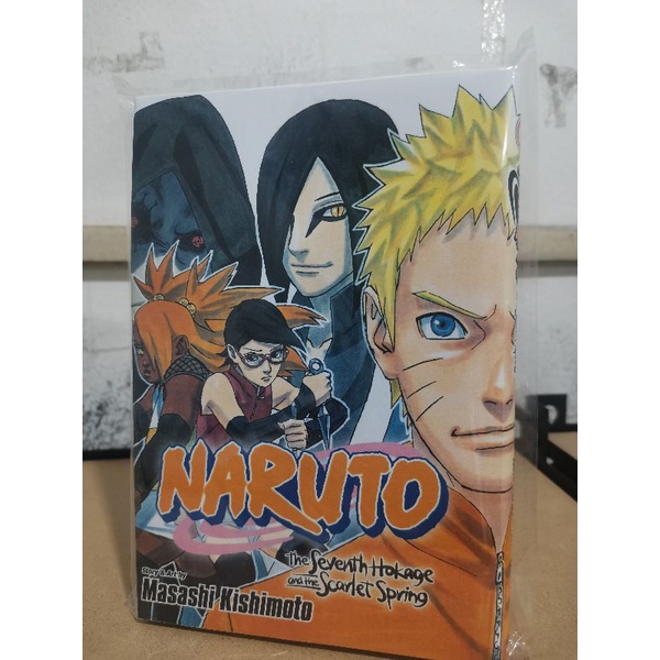 Masashi Kishimoto Naruto The Seventh Hokage And The Scarlet Spring Naruto The Seventh Hokage and The Scarlet Spring Manga Books | Shopee