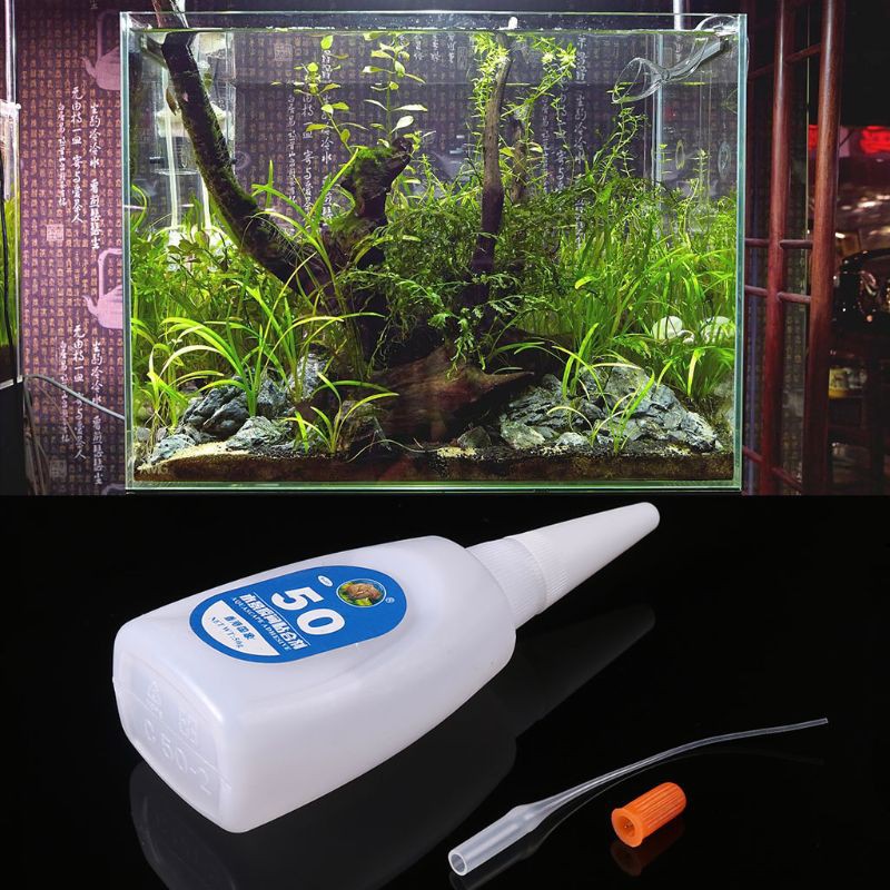 Aquarium Glue Adhesive Glue Aquatic Plant Wood Moss Coral Sea Freshwater 5g - 25PCS main image 1