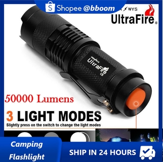 Forclaz ONBRIGHT 50 Battery-Powered 10 Lumens Hiking Flashlight