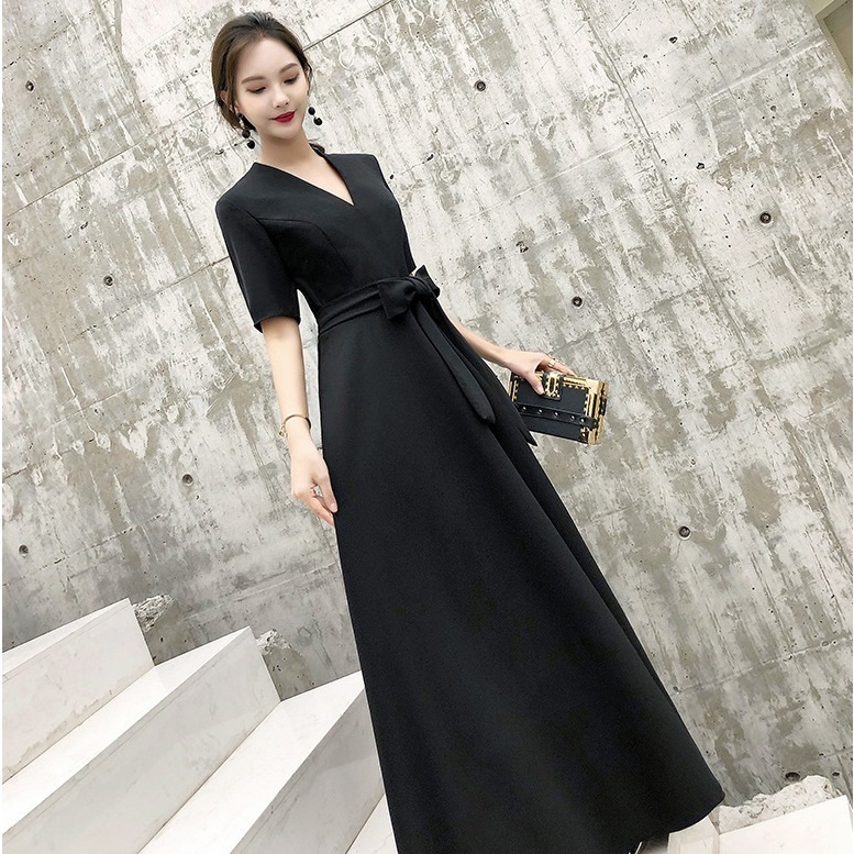 Rainbow Striped Bow Long Dress Women Fashion Split Hem Slim A-line Dresses Spring Autumn Ladies Elegant Party Dress High Quality